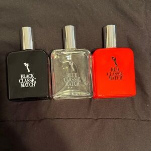Classic Match Fragrance Trio - Black, Blue, Red
